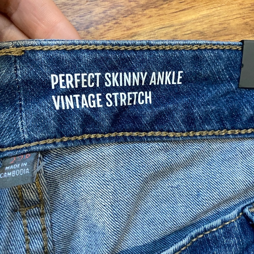 Torrid Perfect Ankle Skinny Vintage Stretch Mid-Rise Jeans - Picture 6 of 10